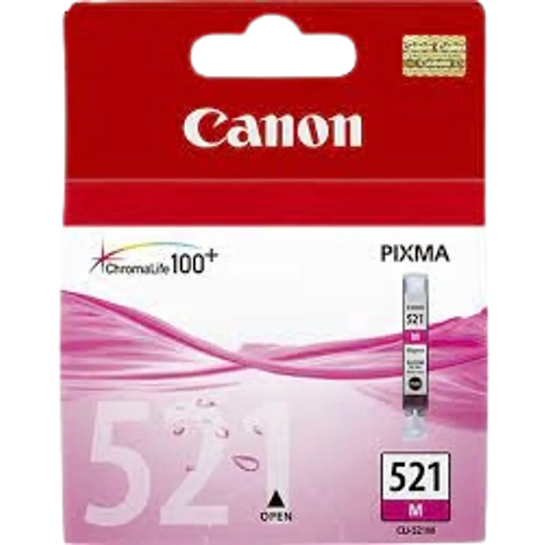 Canon Mustepatruuna CLI-521m magenta