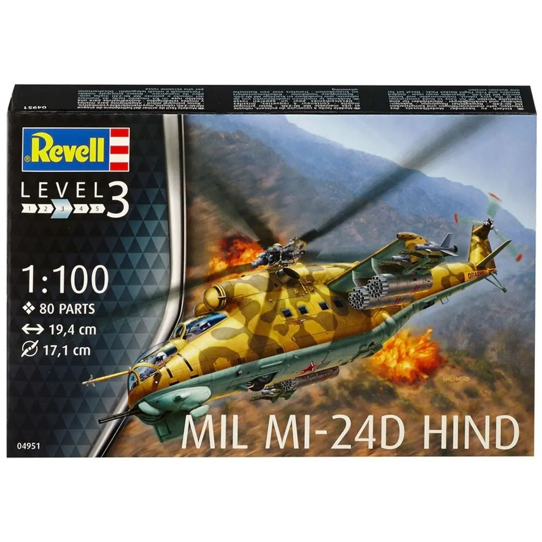 Revell helikopterit rakennussarja lajitelma