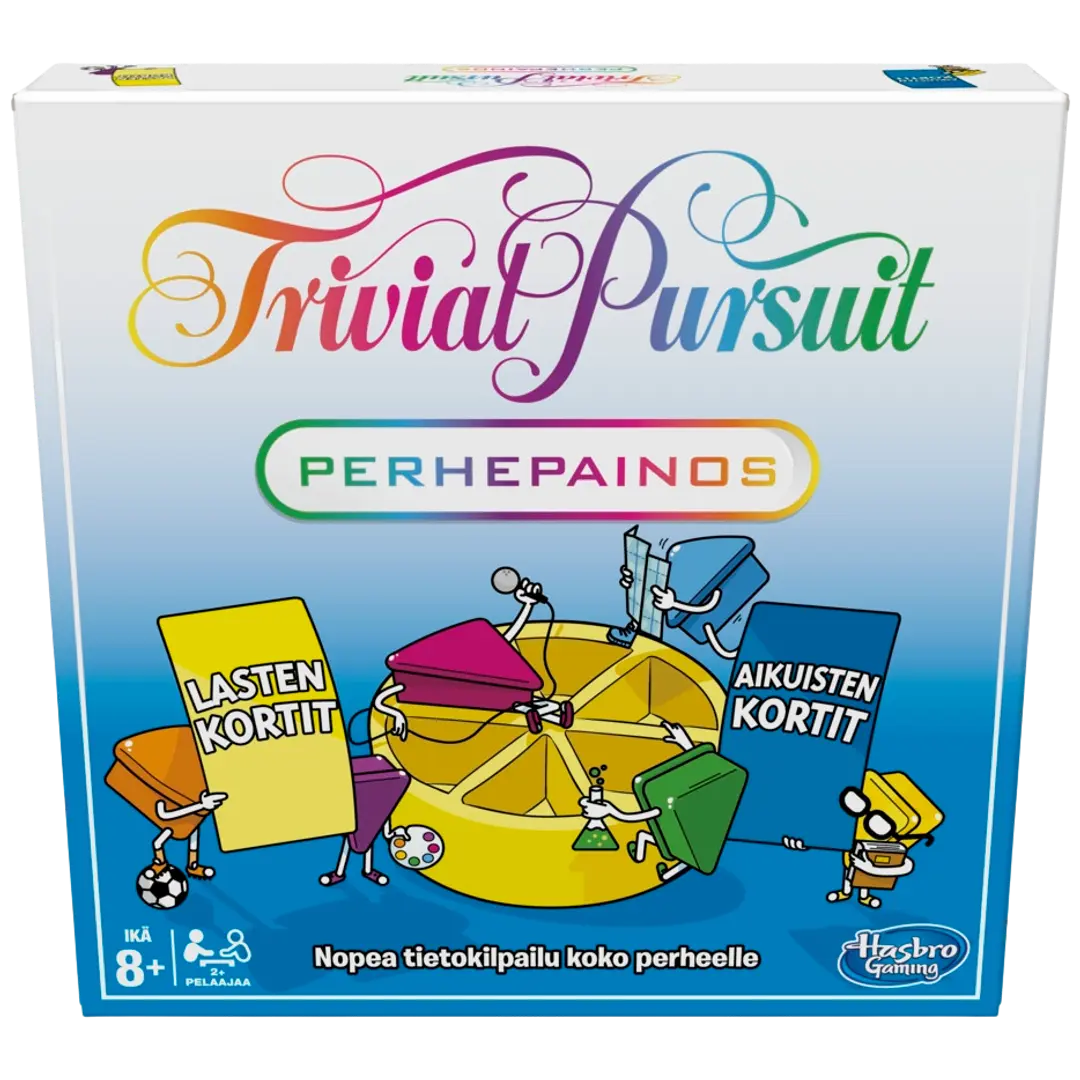 Hasbro lautapeli Trivial Pursuit perhepainos