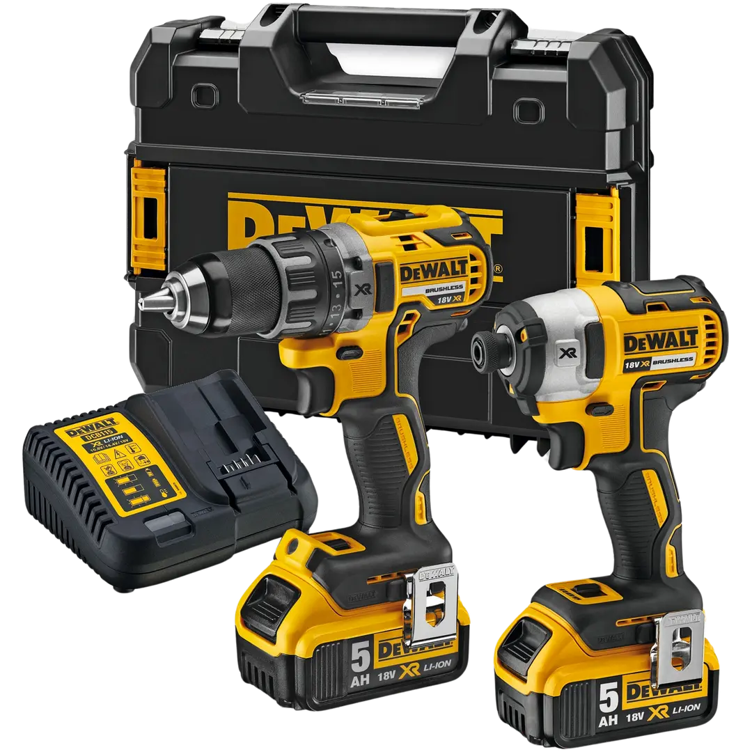 DeWalt DCK268P2T-QW akkuporakone DCD791 ja väännin DCF888