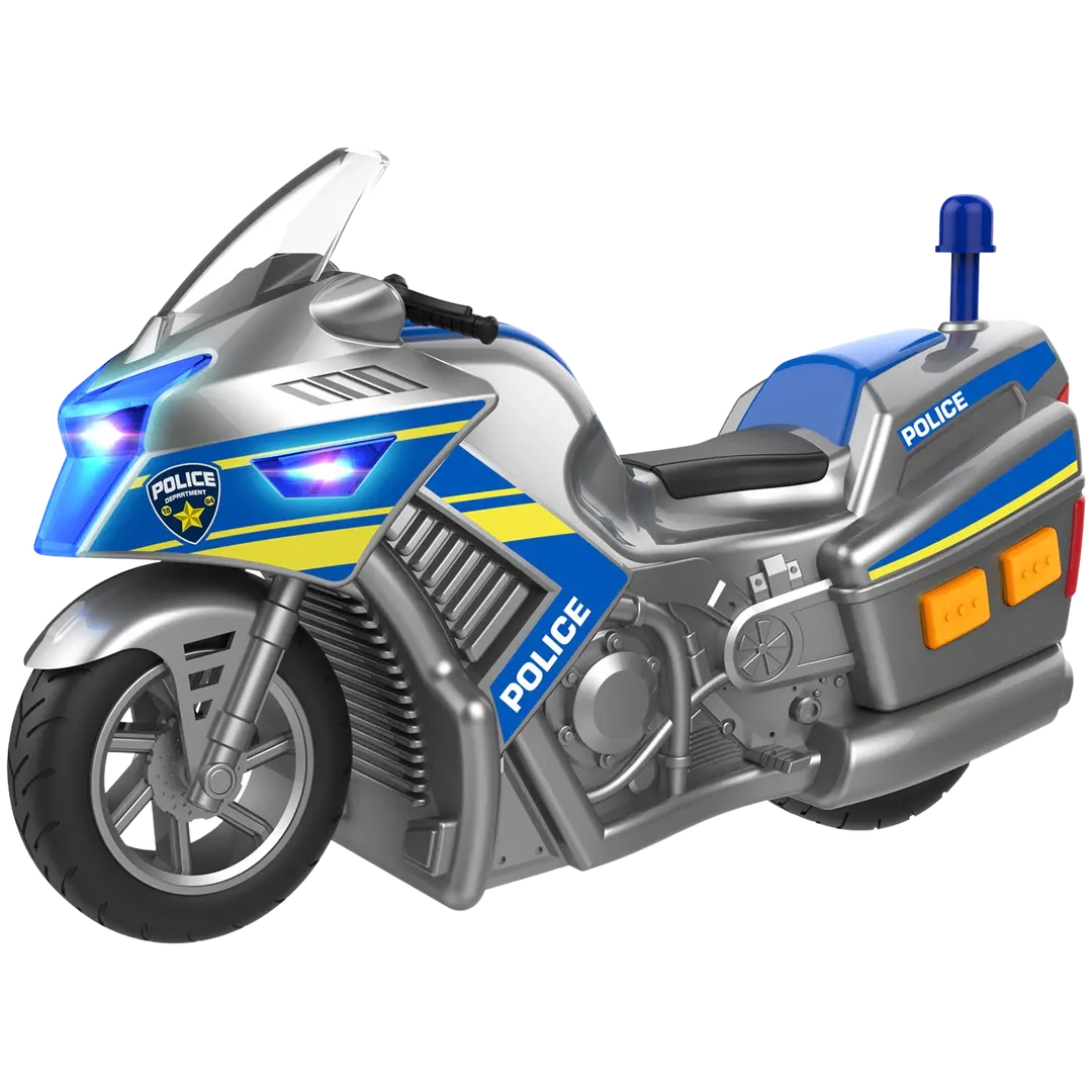 Teamsterz lelu pieni Light & Sound poliisimoottoripyörä