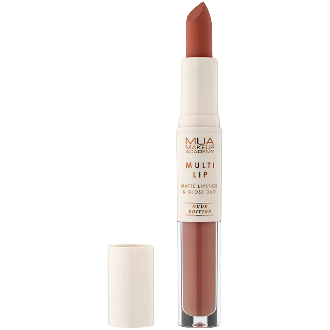 MUA Make Up Academy Lipstick & Gloss Duo, Classic 5,2 ml  huulipuna