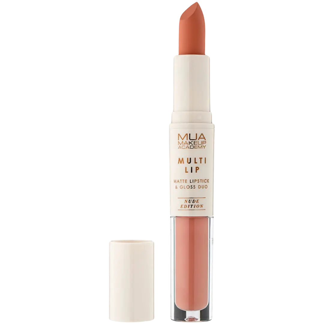 MUA Make Up Academy Lipstick & Gloss Duo, Caramel 5,2 ml  huulipuna