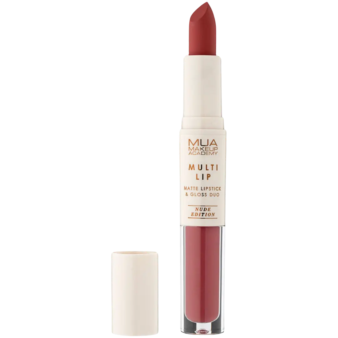 MUA Make Up Academy Lipstick & Gloss Duo, Soleil 5,2 ml  huulipuna
