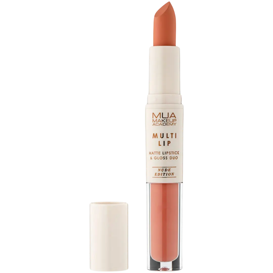 MUA Make Up Academy Lipstick & Gloss Duo, Balance 5,2 ml  huulipuna