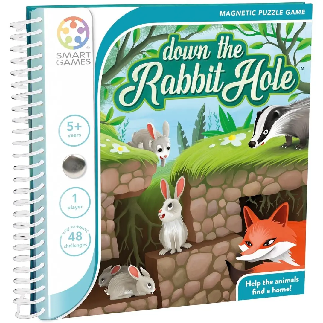 SmartGames matkapeli Down the Rabbit Hole