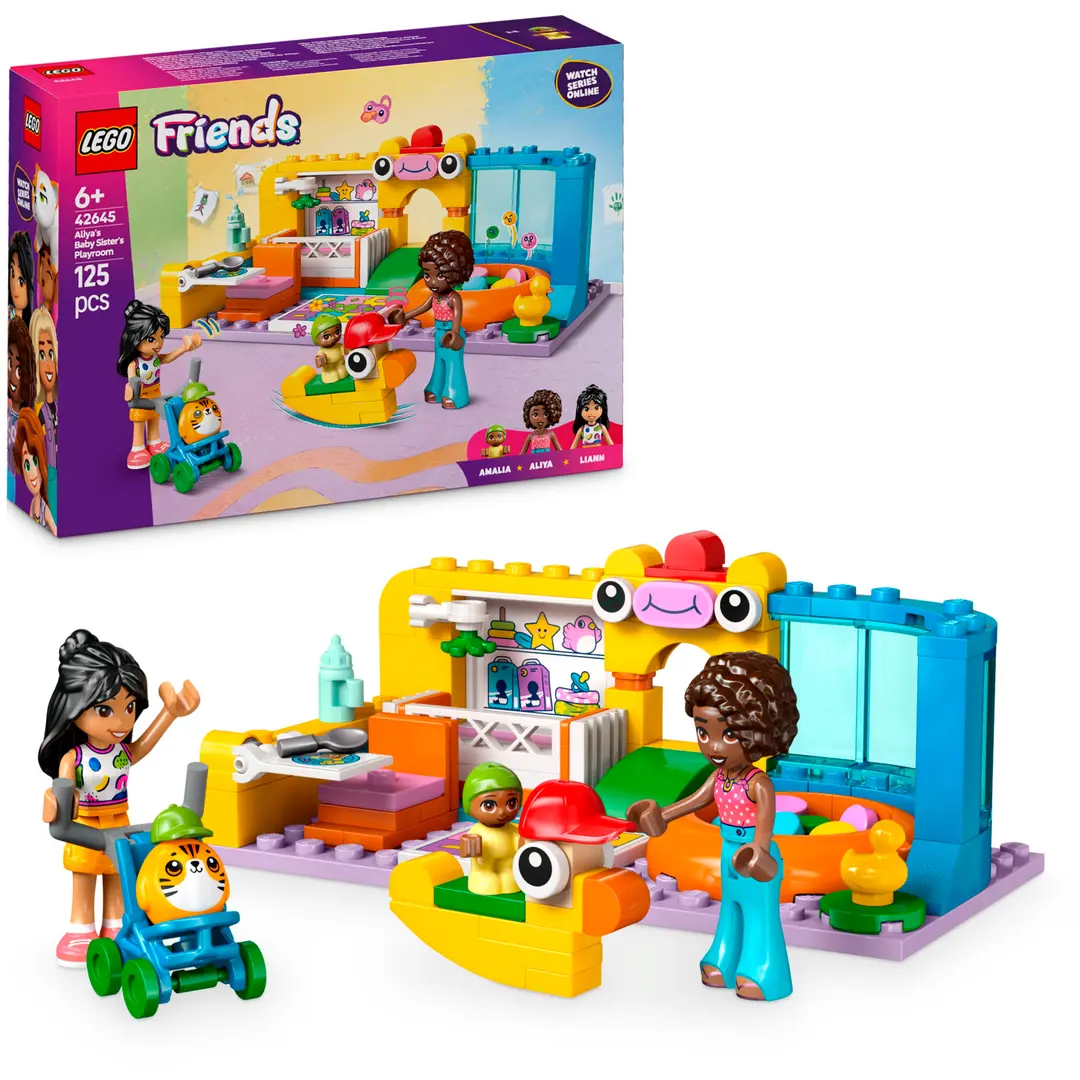 LEGO® Friends 42645 Aliyan pikkusiskon leikkihuone