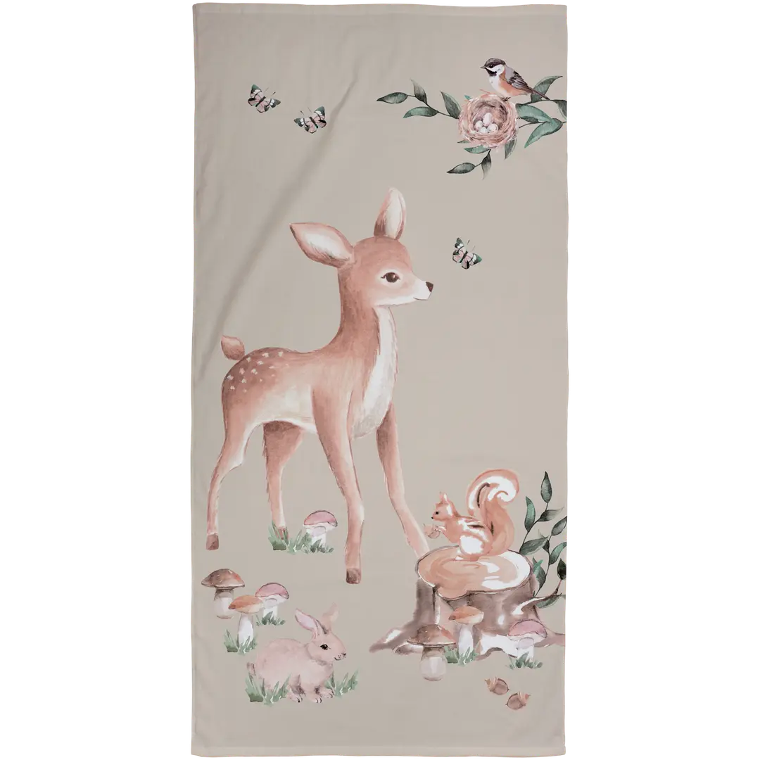 Ciraf lasten pyyhe Bambi 70x140 cm, beige