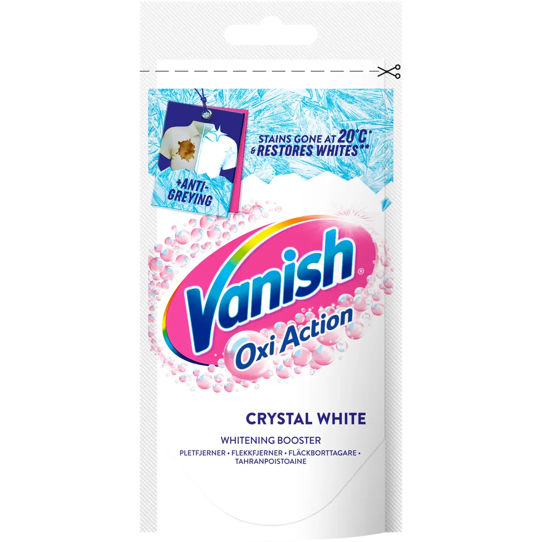 Vanish Crystal White Tahranpoistojauhe 90g