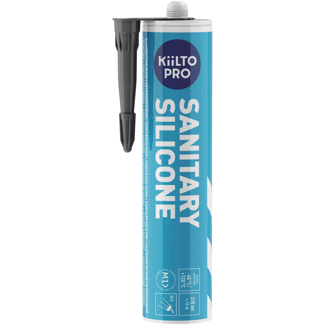 Kiilto Pro Sanitary silicone 48 antracite  310 ml