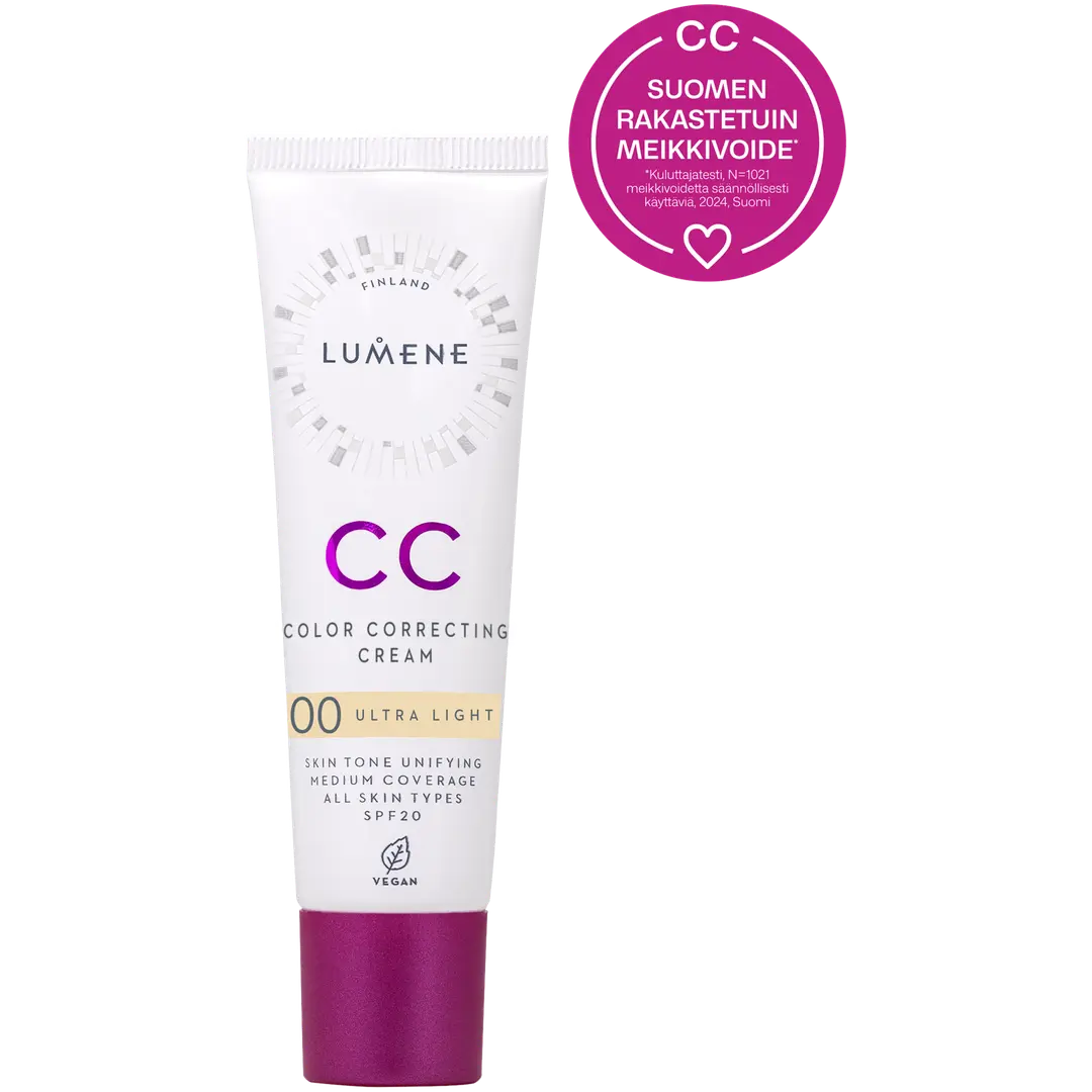 Lumene CC Color Correcting Meikkivoide SK20 00 Ultra Light 30 ml