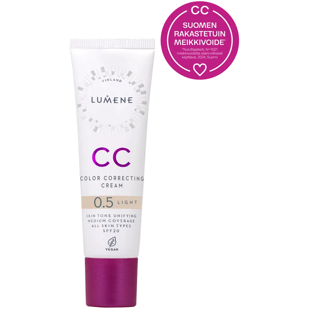 Lumene CC Color Correcting Meikkivoide SK20 0.5 Light 30 ml