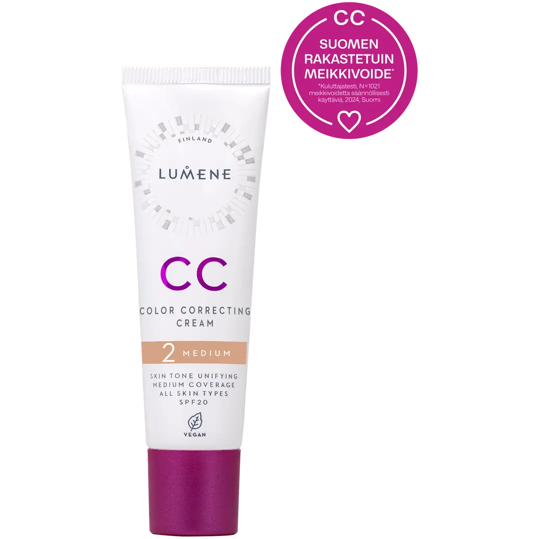 Lumene CC Color Correcting Meikkivoide SK20 2 Medium 30 ml