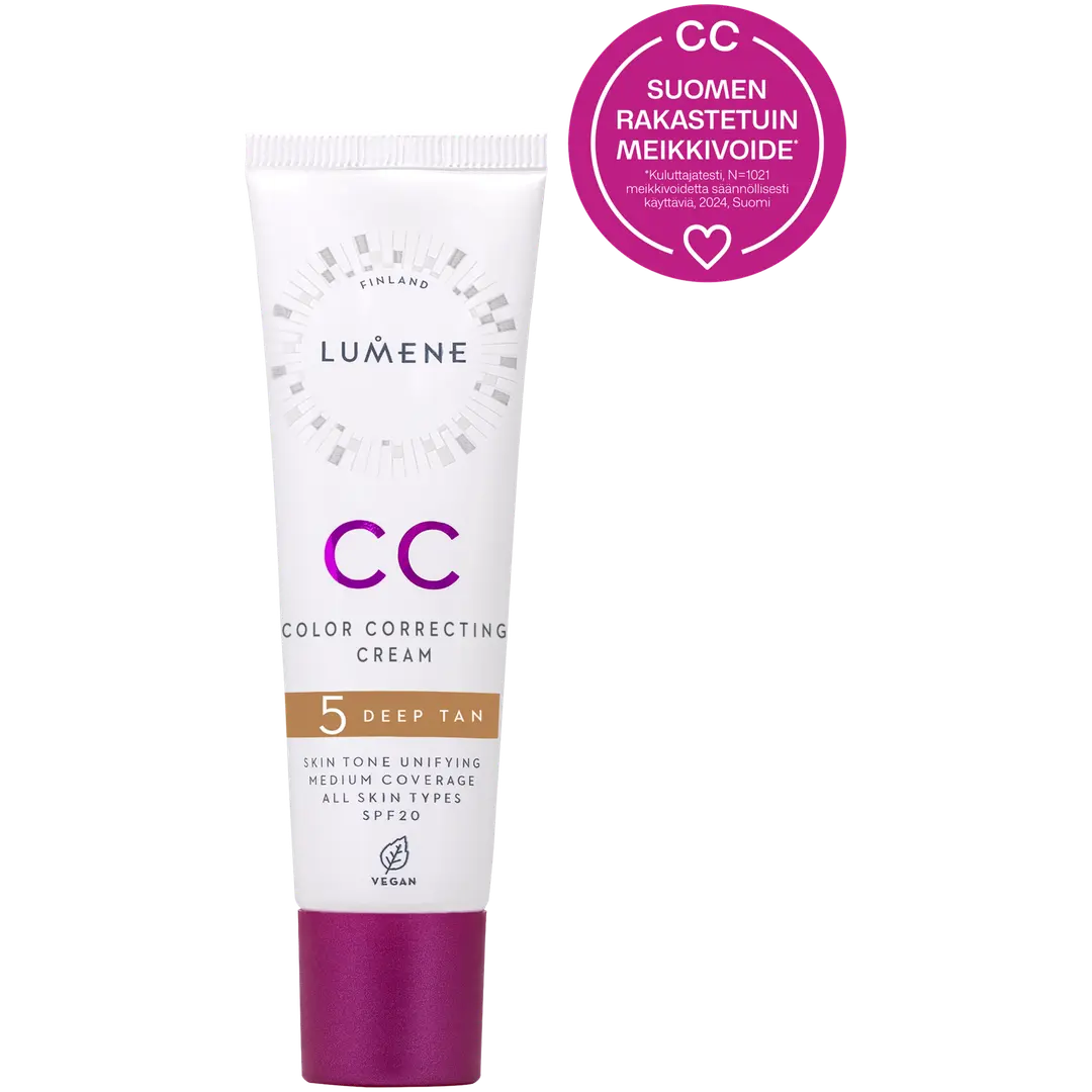 Lumene CC Color Correcting Meikkivoide SK20 5 Deep Tan 30 ml