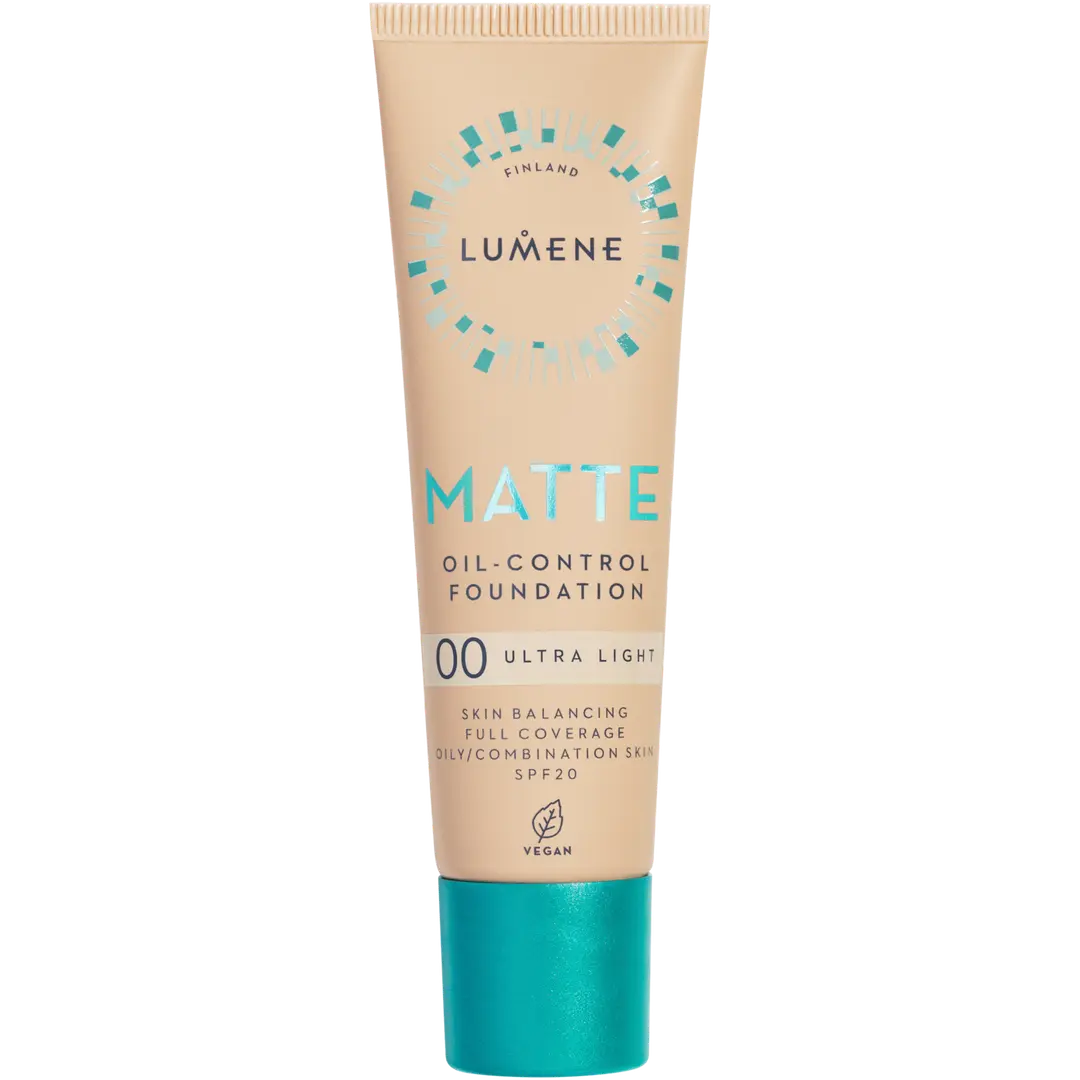 Lumene Matte Oil-control Mattameikkivoide SPF20 00 Ultra Light 30 ml