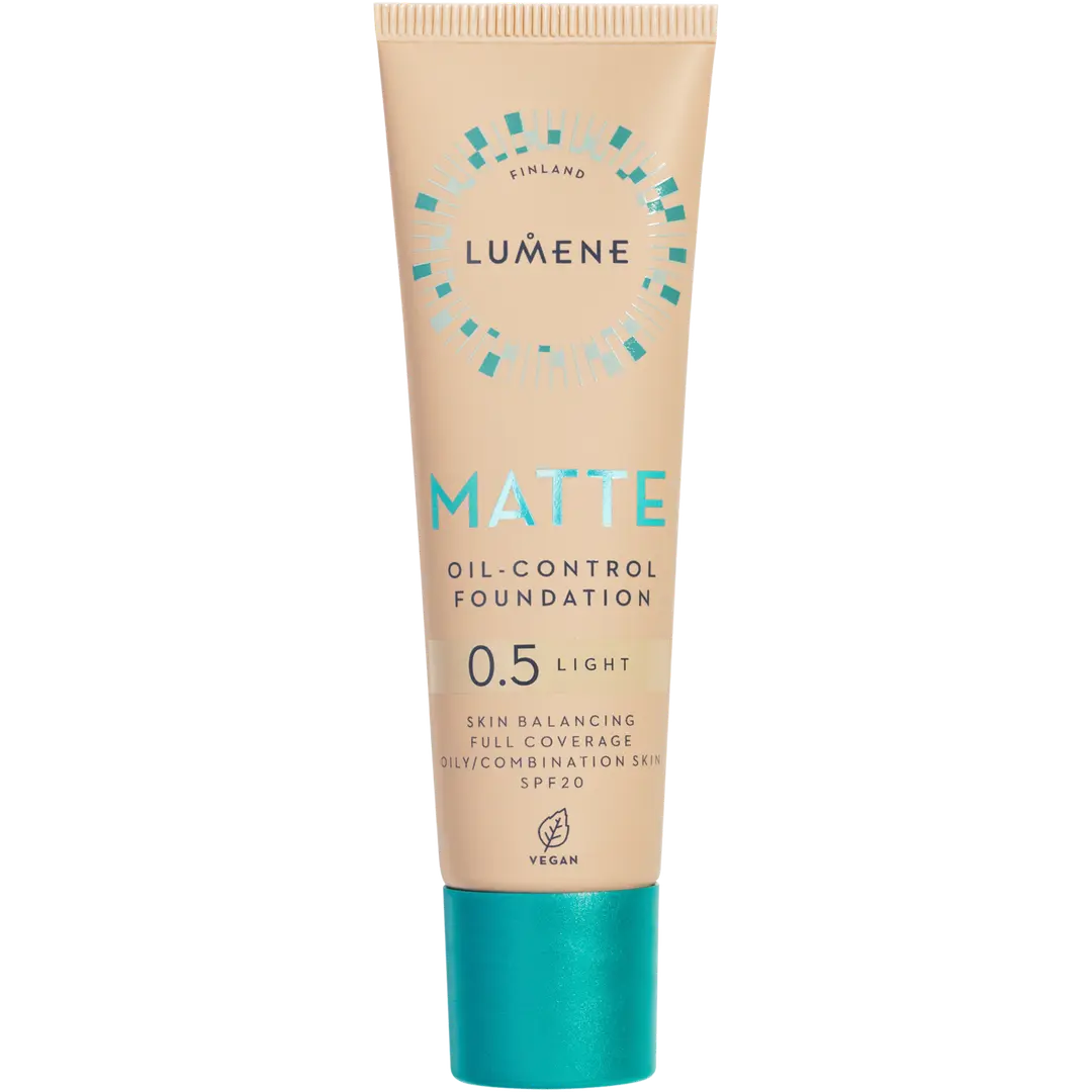 Lumene Matte Oil-control Mattameikkivoide SPF20 0.5 Light 30 ml