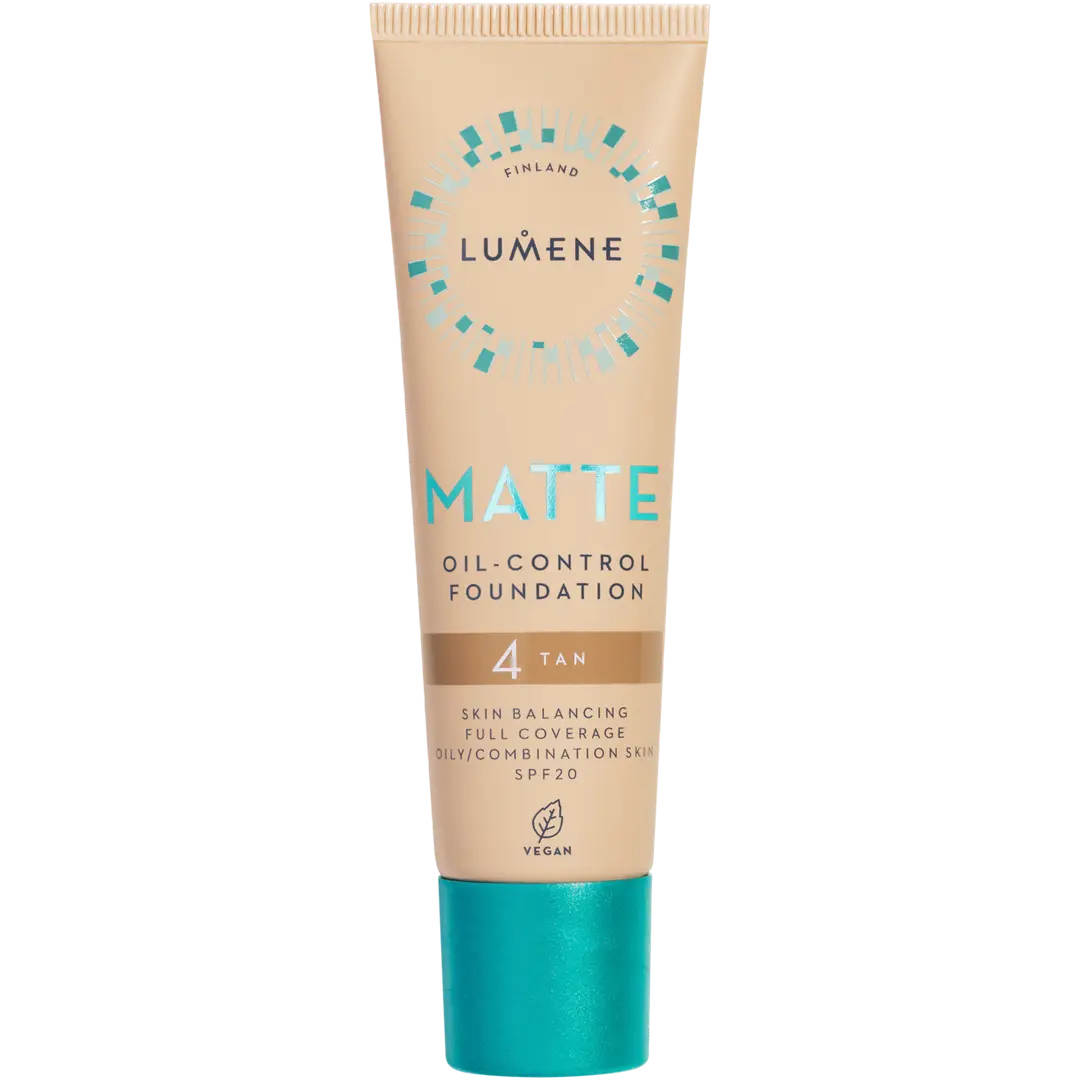 Lumene Matte Oil-control Mattameikkivoide SPF20 4 Tan 30 ml