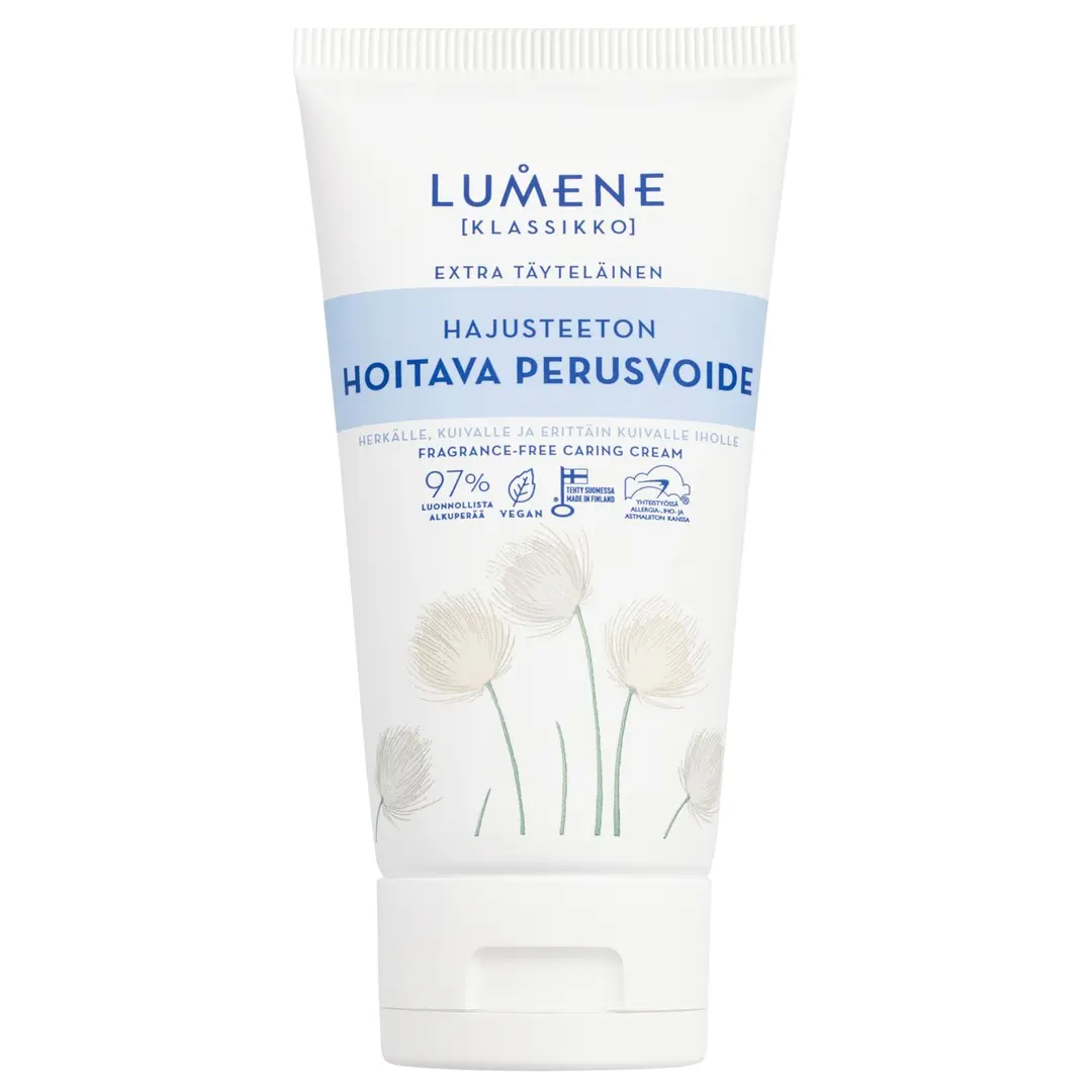 Lumene KLASSIKKO Hajusteeton hoitava perusvoide 150 ml