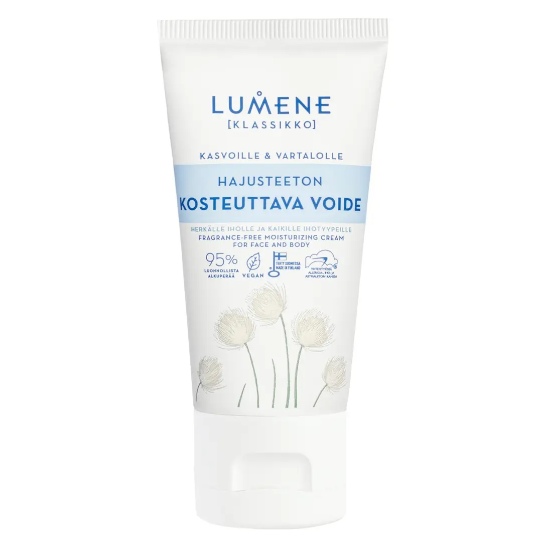 Lumene KLASSIKKO Hajusteeton kosteuttava voide 75 ml