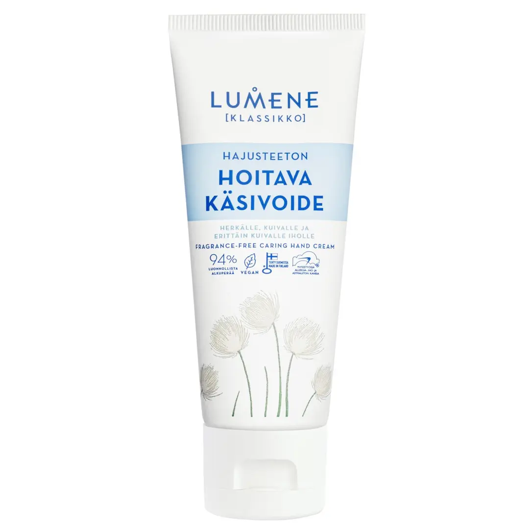 Lumene KLASSIKKO Hajusteeton hoitava käsivoide 100 ml