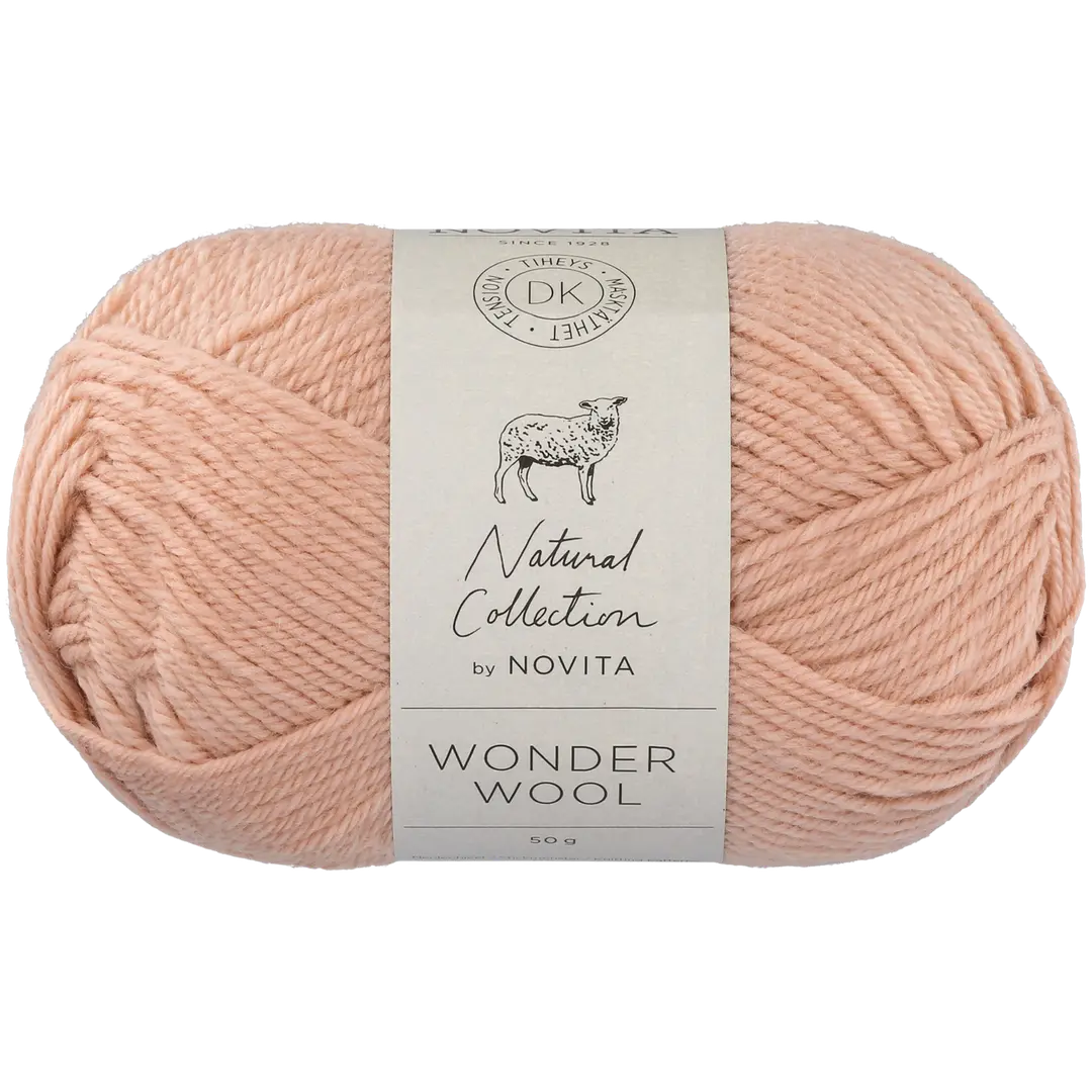 Novita lanka Wonder Wool DK 50 g puuteri 609