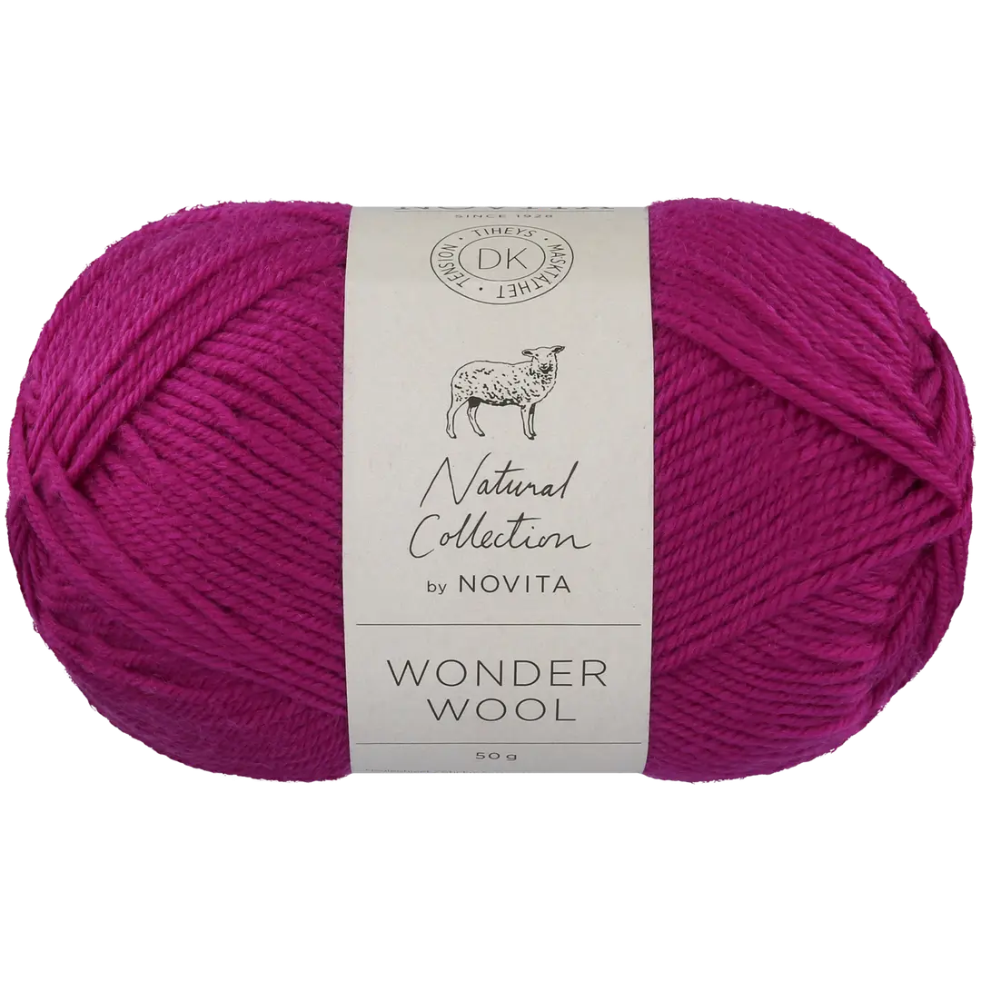 Novita lanka Wonder Wool DK 50 g neilikka 780