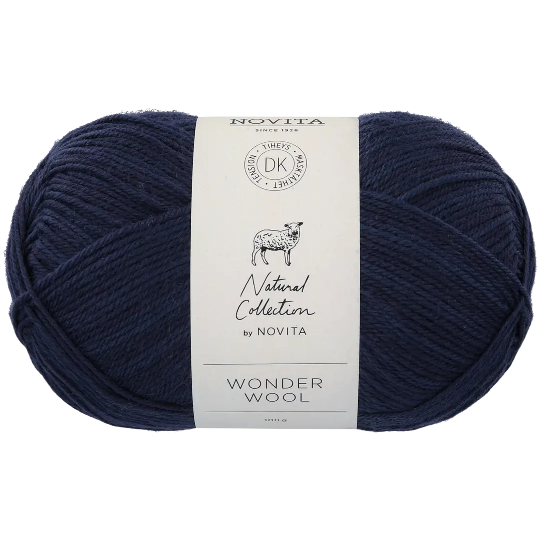 Novita lanka Wonder Wool DK 50 g iltahämärä 163