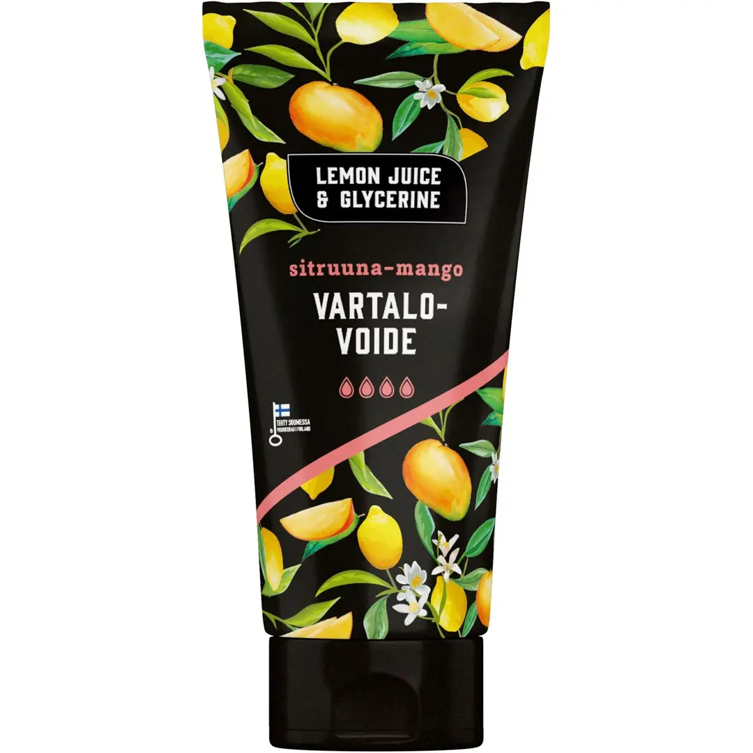 Lemon Juice & Glycerine Vartalovoide Sitruuna-Mango 200ml