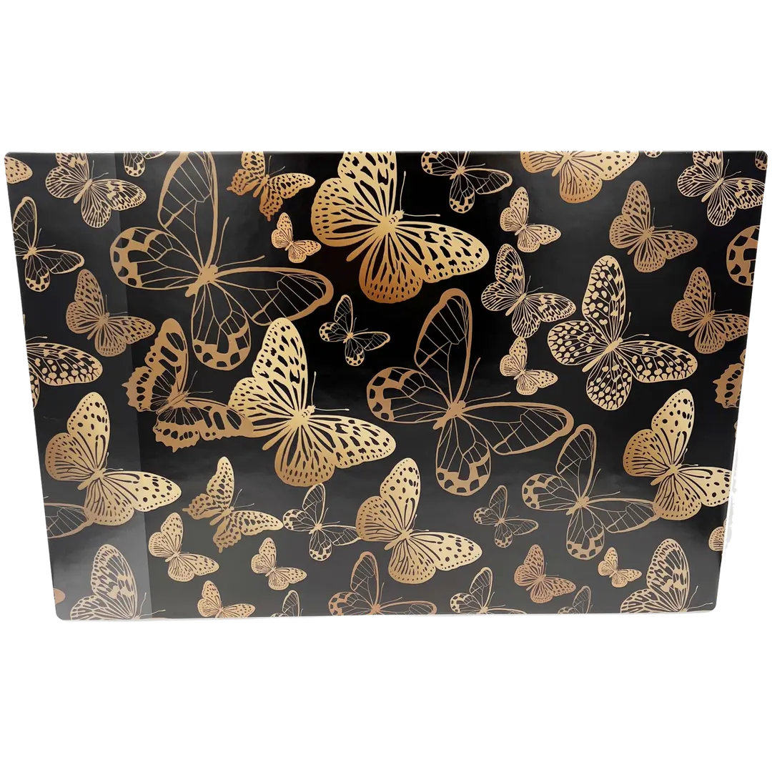 Golden Butterflies kirjoitusalusta 60x40cm, 2 eril.lajit.