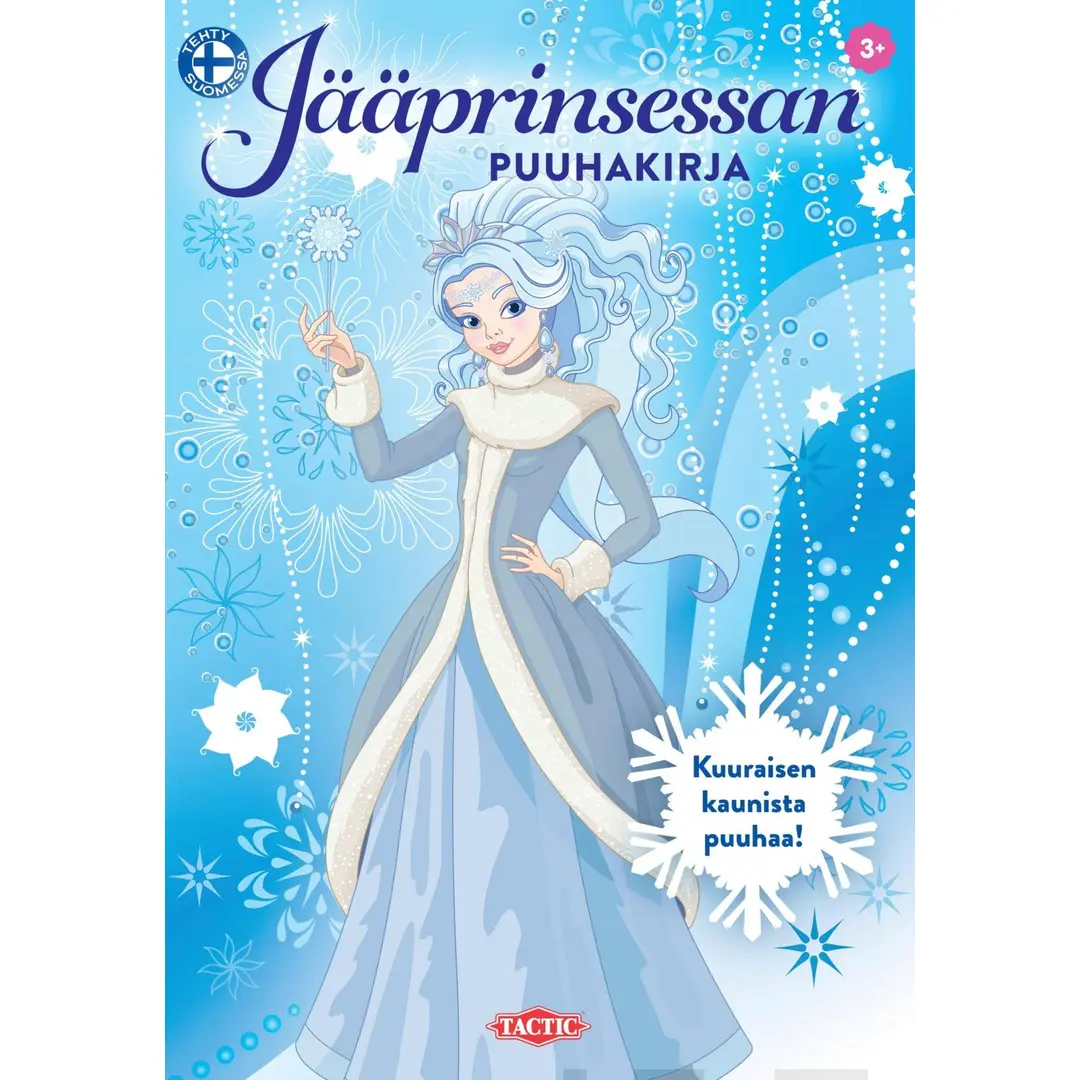 Jääprinsessan puuhakirja - Kuuraisen kaunista puuhaa!