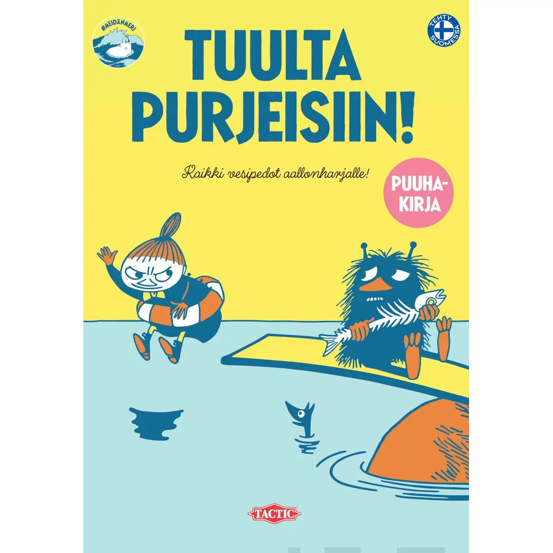 Tuulta purjeisiin! - Puuhakirja