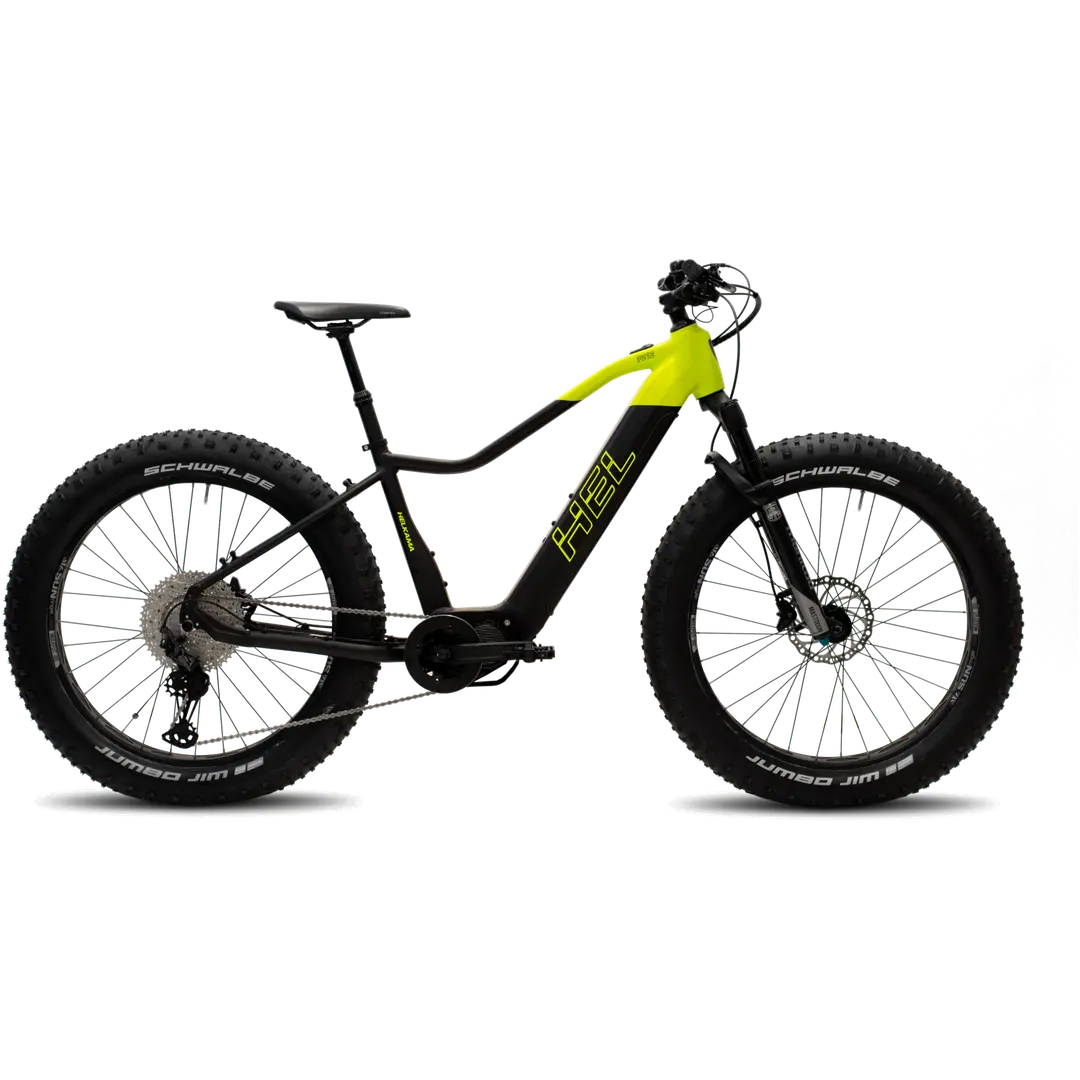 Helkama FE12 Sähköfatbike 26 12-vaihdetta runko 38 cm musta