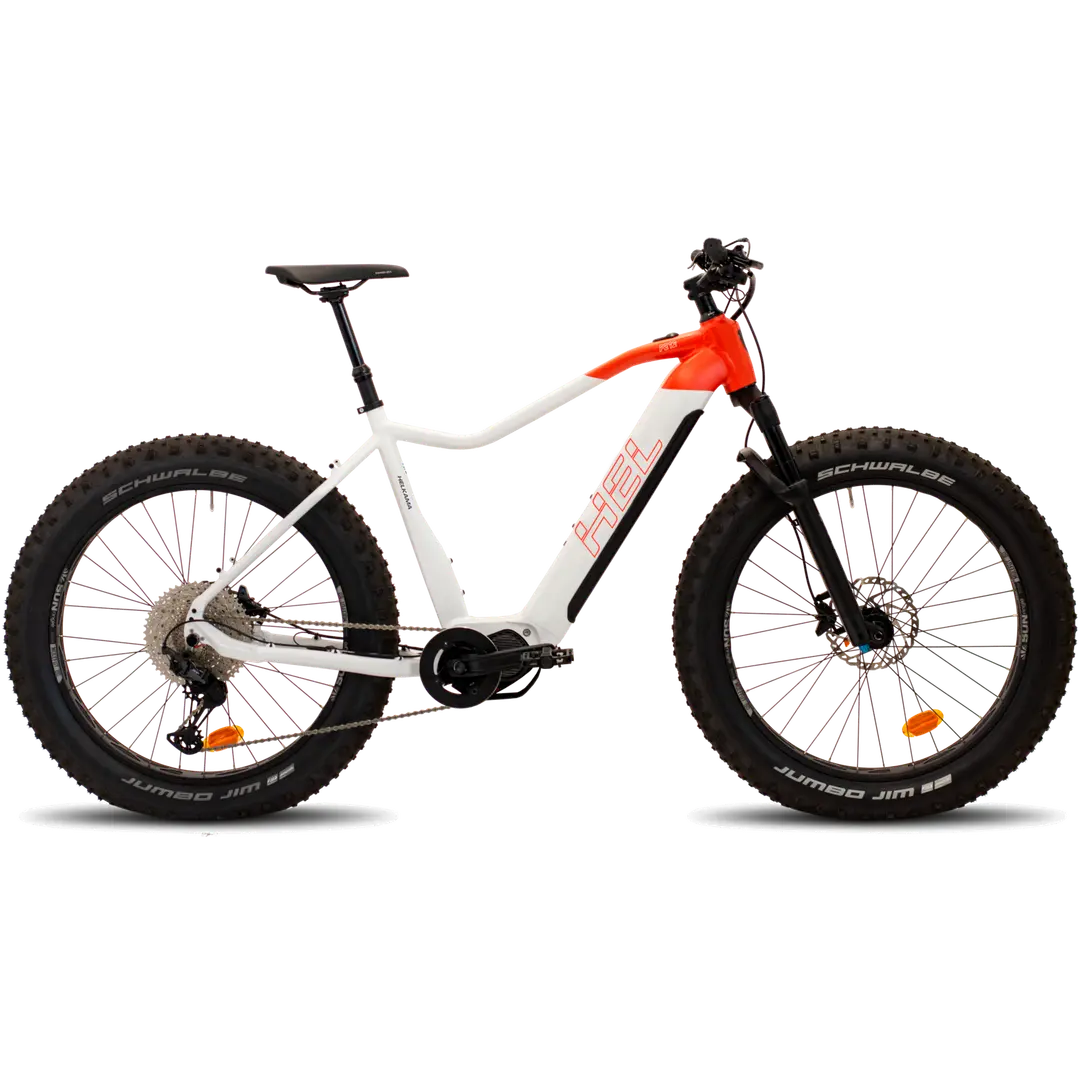 Helkama FE12 Sähköfatbike 26 12-vaihdetta runko 38 cm siniharmaa