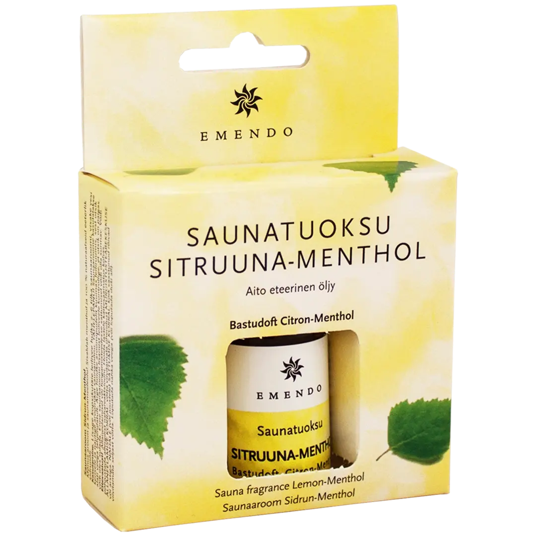 Emendo Saunatuoksu Sitruuna-menthol 10 ml