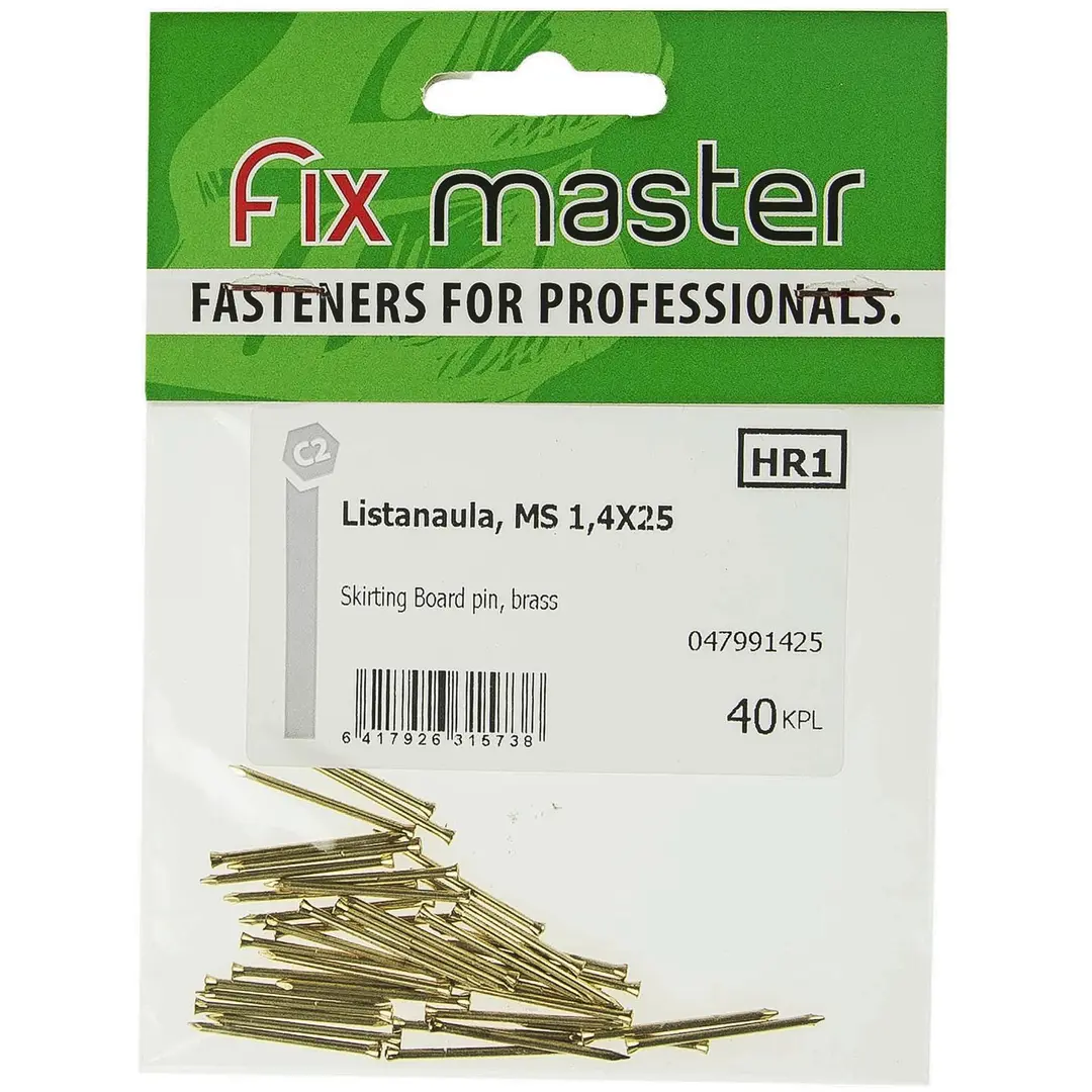 Fix Master listanaula messinki 1,4X25 40kpl