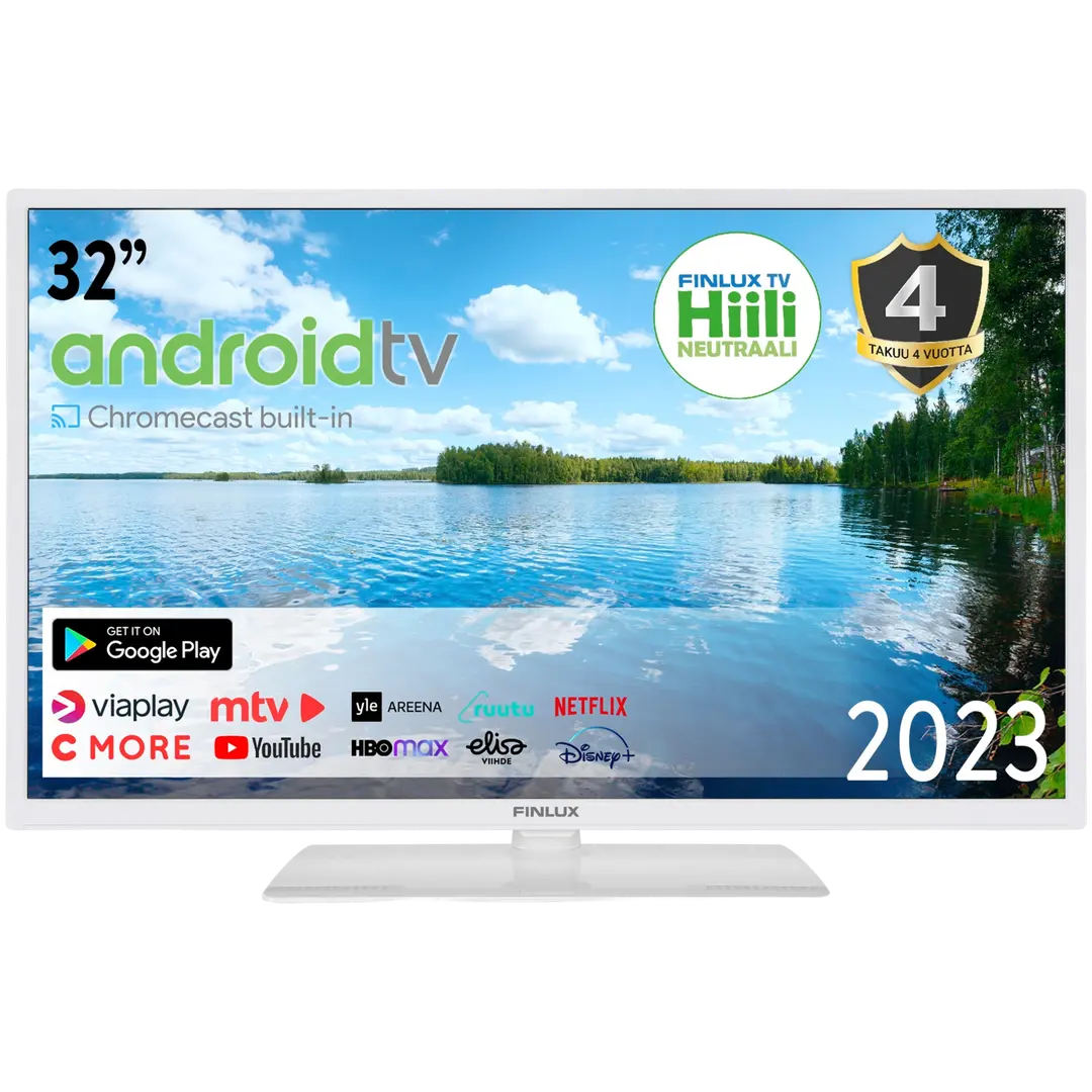 Finlux 32 Full HD Android Smart TV 32G80WCI valkoinen