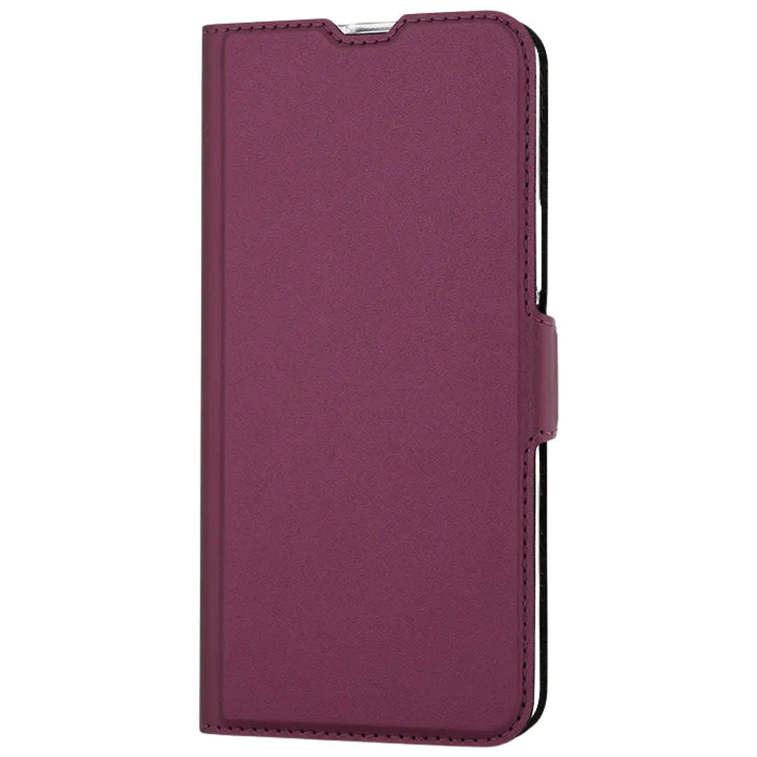 Wave Book Case, Honor X6a, Smoky Sangria