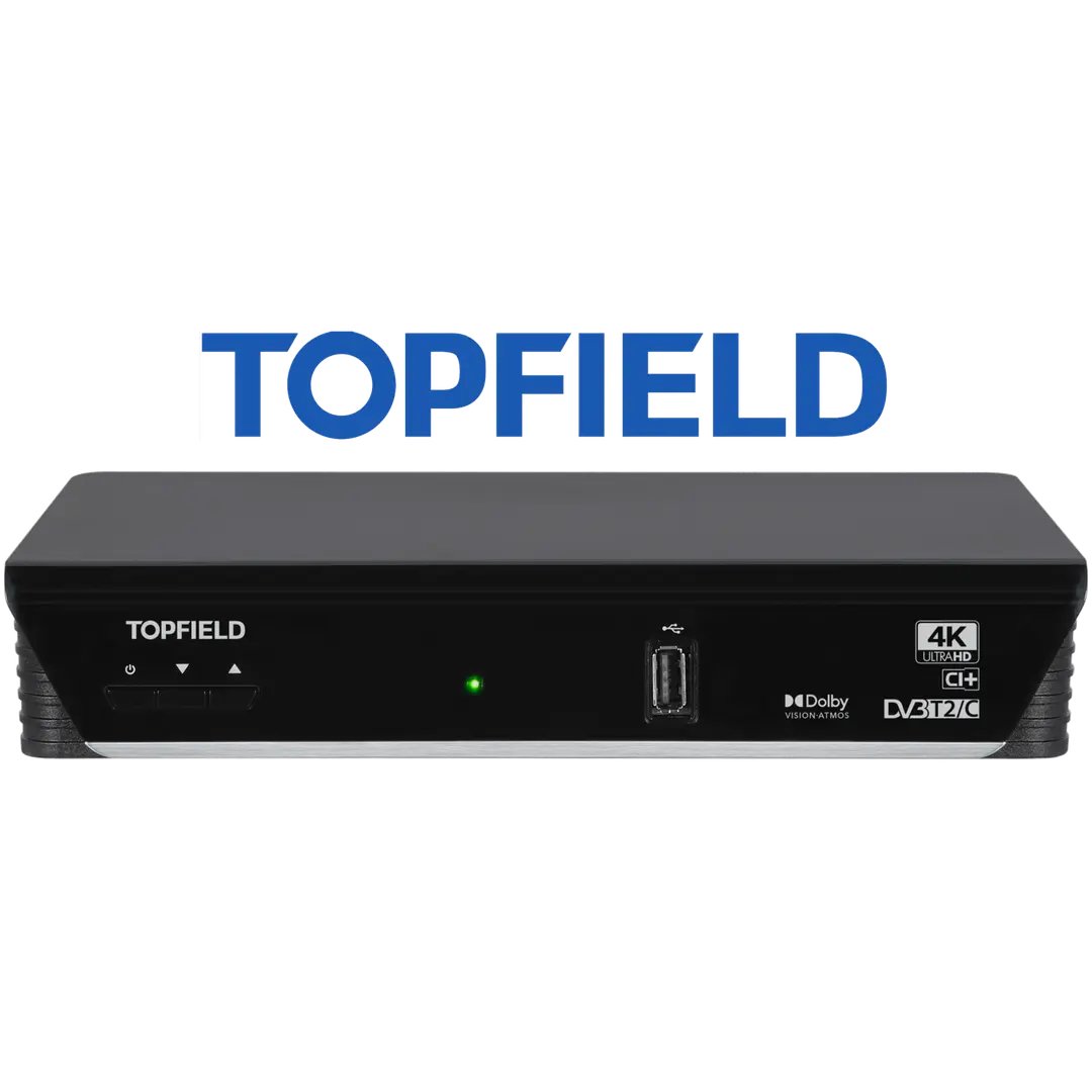 Topfield tallentava HD digiboksi antenni- ja kaapeliverkkoon CRC-8000-4K-1TB