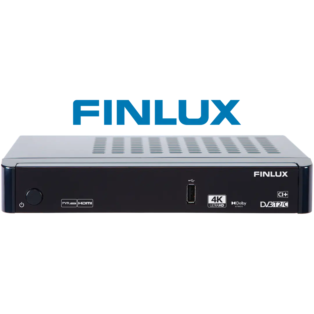 Finlux HD digiboksi antenni- ja kaapeliverkkoon FUH7110T2C