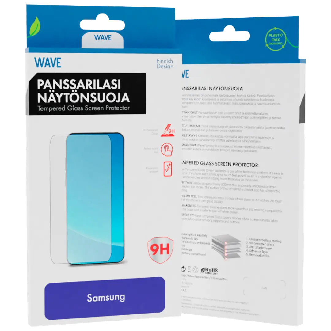 Wave suora panssarilasi Samsung Galaxy Xcover 7