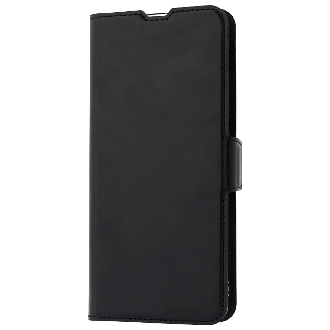 Wave Book Case, OnePlus 12R, Musta