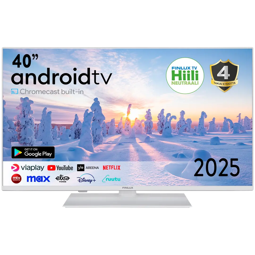 Finlux 40 FullHD Android Smart LED TV 40G8.2WCI valkoinen