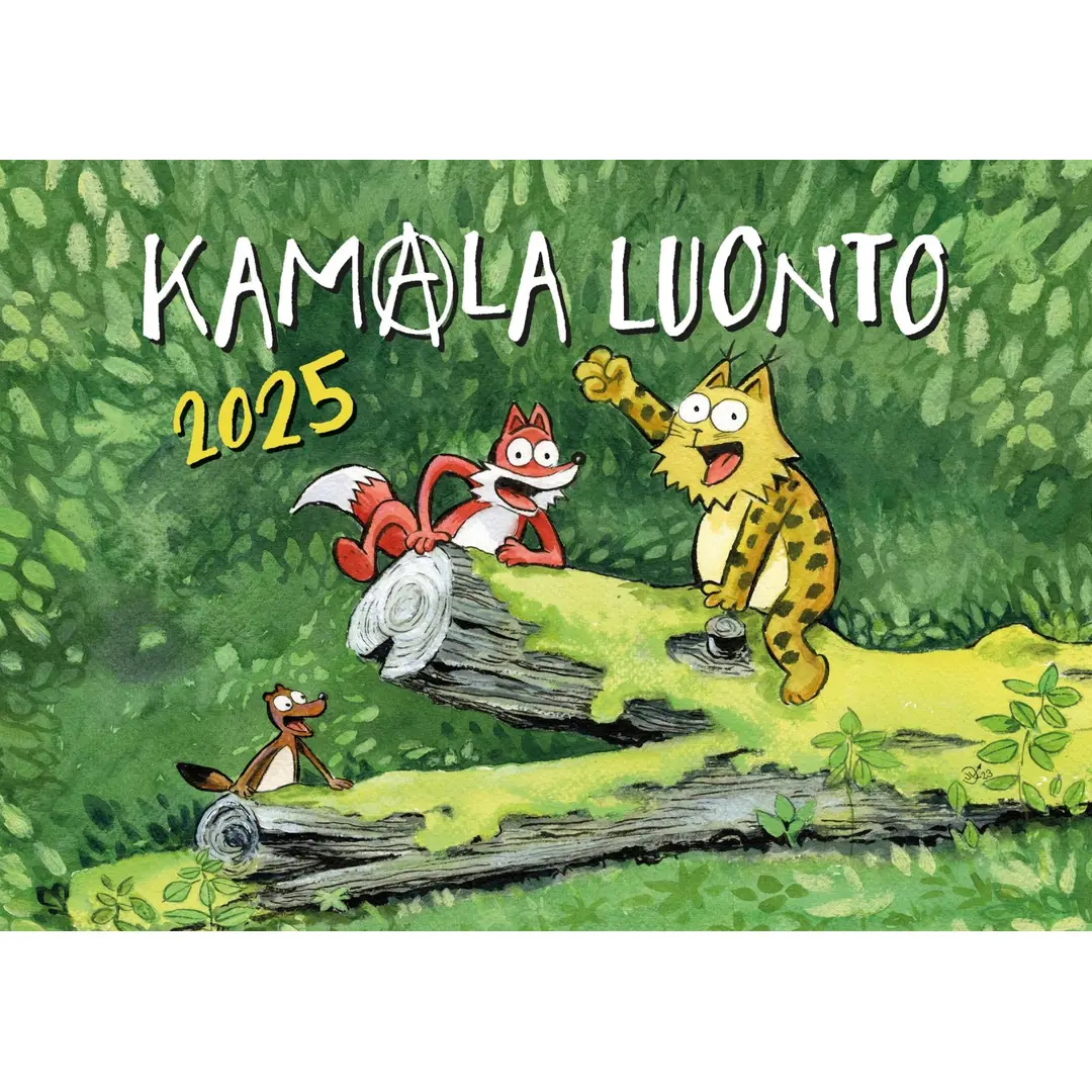 Like seinäkalenteri Kamala luonto 2025