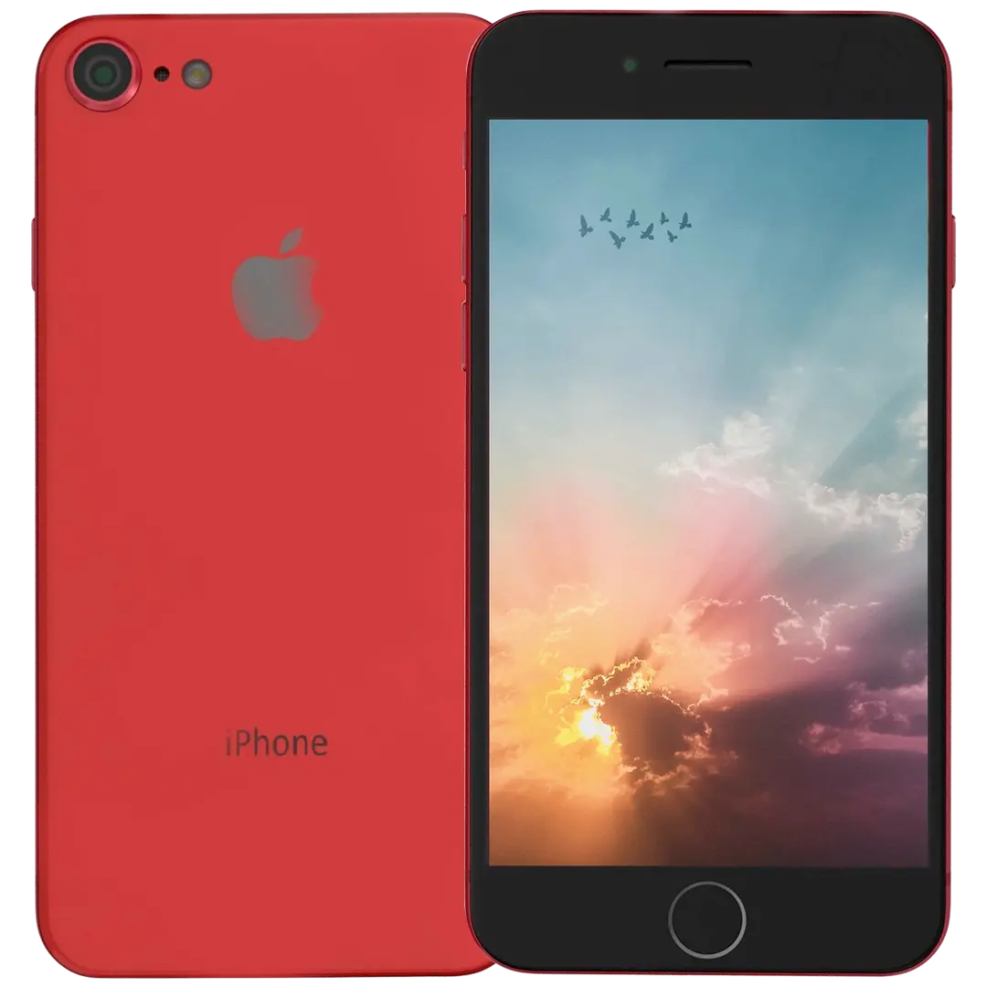 Apple iPhone SE 3 64GB älypuhelin Red, tehdashuollettu, käytetty puhelin