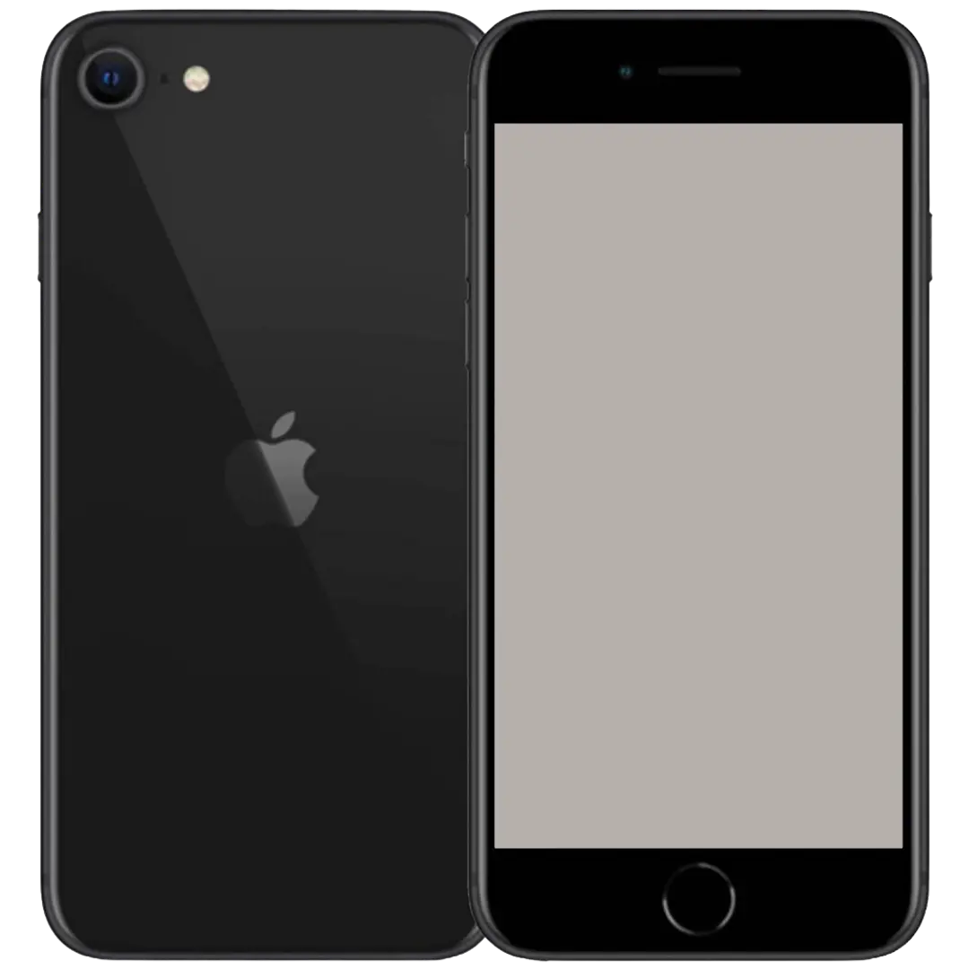 Apple iPhone SE 2 64GB  Älypuhelin Black, tehdashuollettu, käytetty puhelin