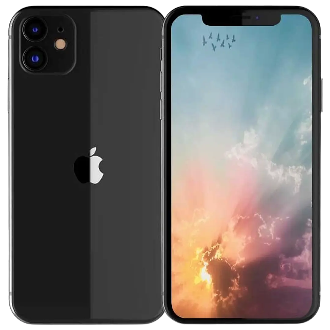 Apple iPhone 11 64GB  Älypuhelin Black, tehdashuollettu, käytetty puhelin