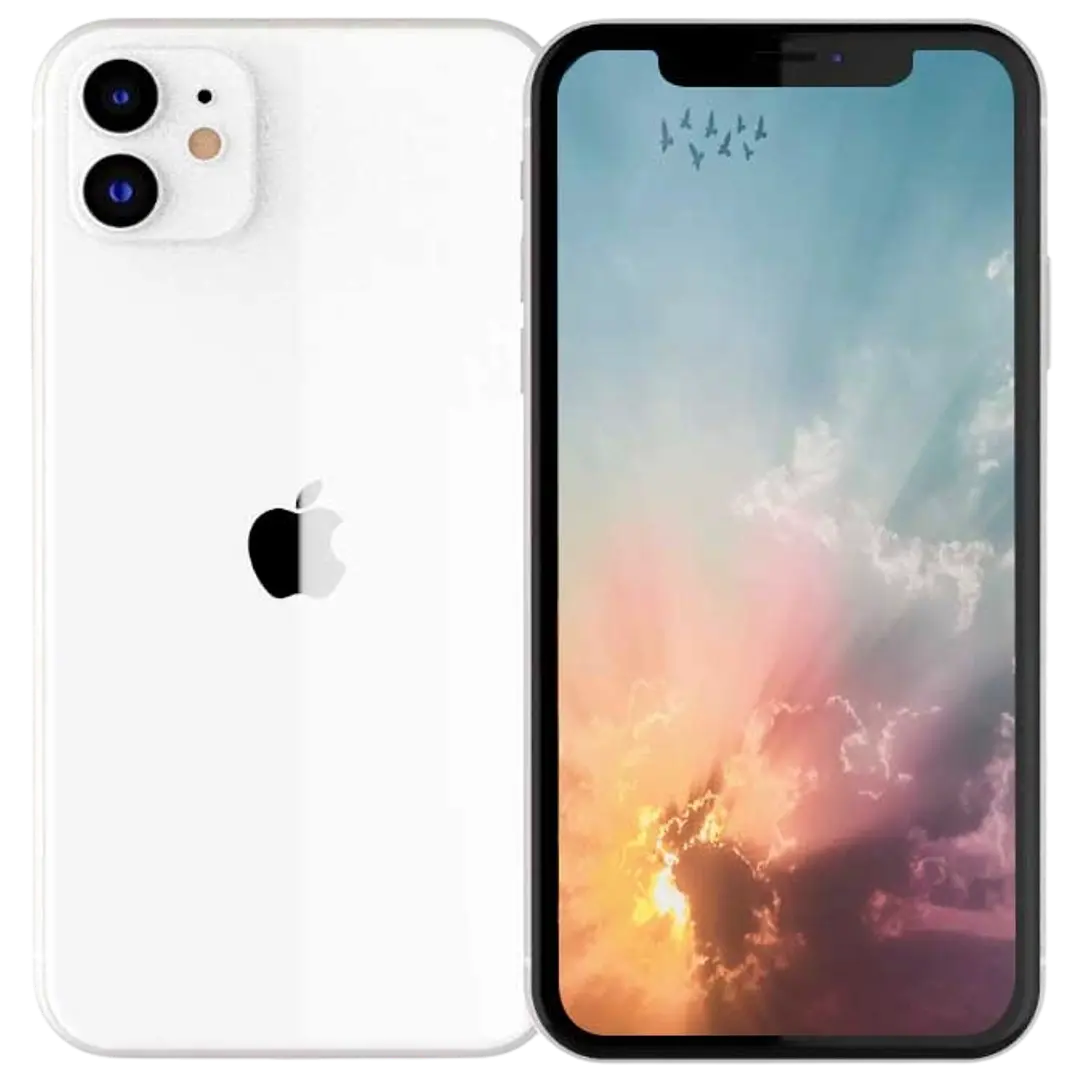 Apple iPhone 11 128GB älypuhelin White, tehdashuollettu, käytetty puhelin