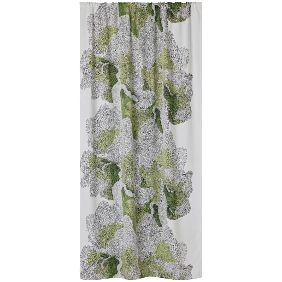 Vallila pimennysverho Ikipuut Black Out 140x250 cm green