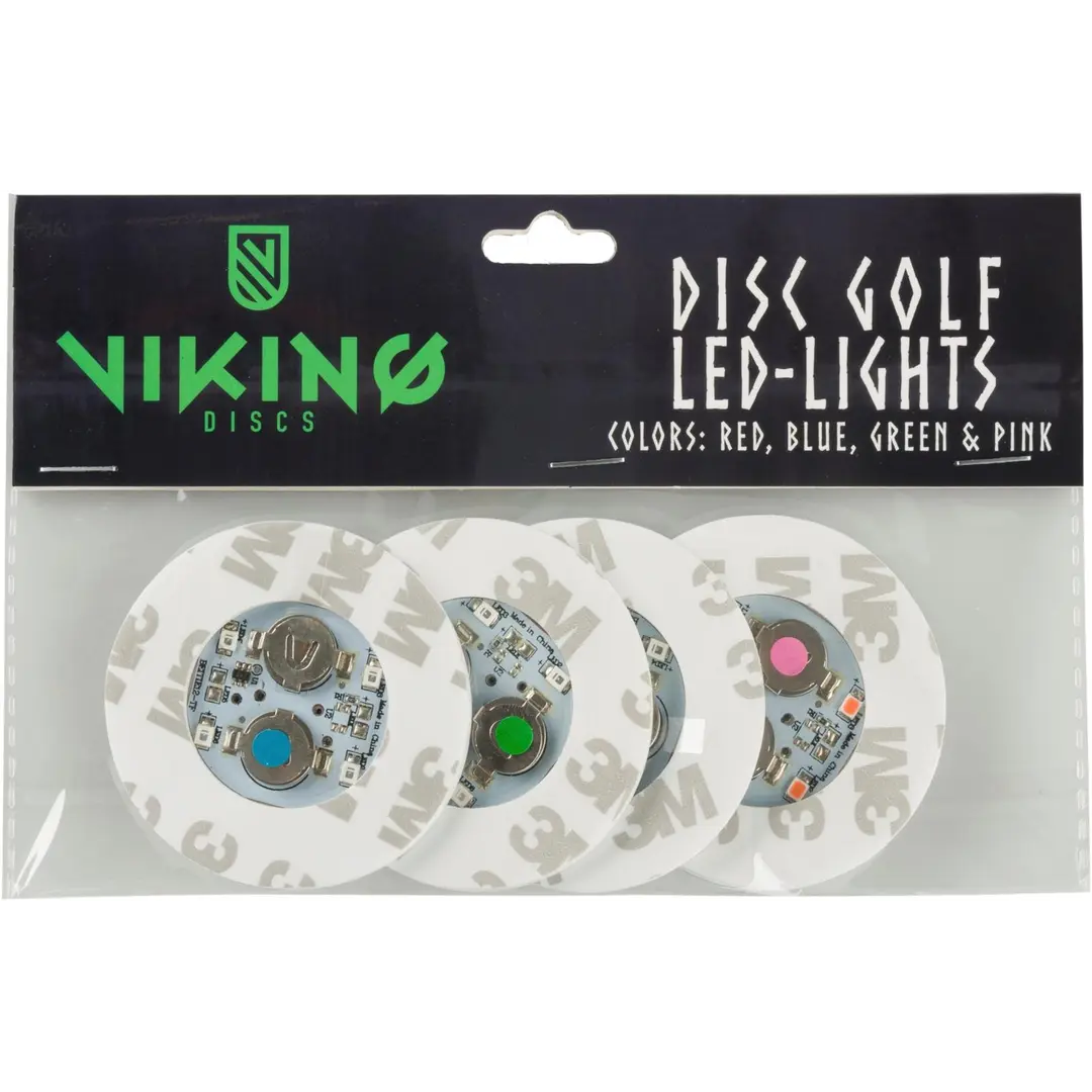 Viking Discs Kiekkoledi 4 kpl värilajitelma