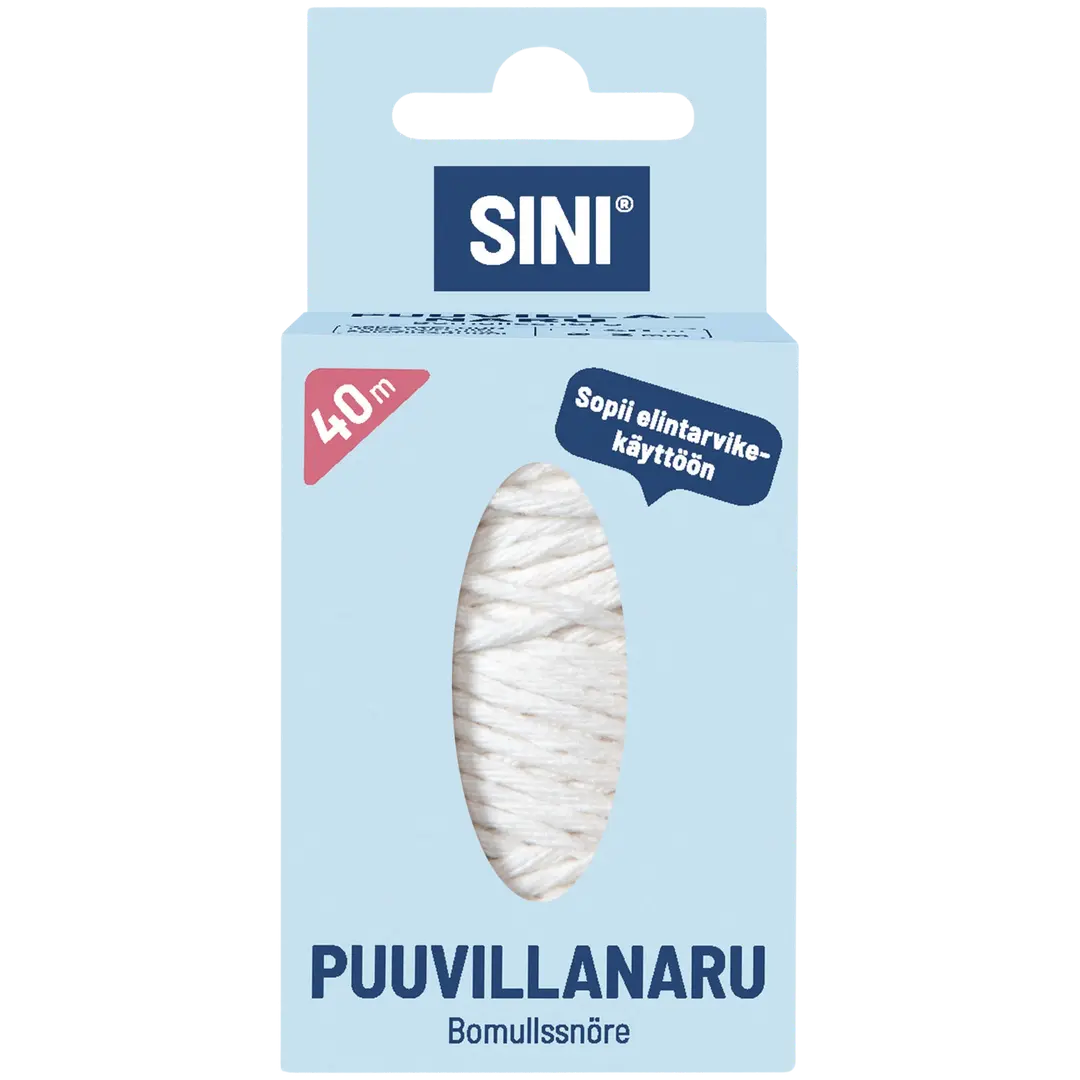 Sini Puuvillanaru 40m